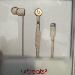 Beats urBeats3 Wired Earphones - Gold